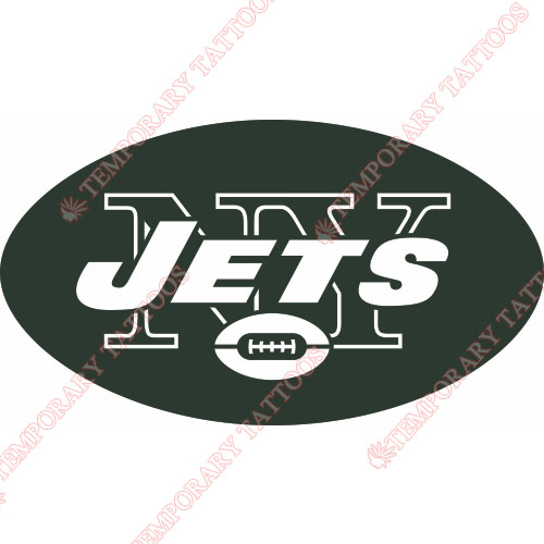 New York Jets Customize Temporary Tattoos Stickers NO.642